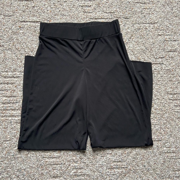 Balera Black Wide legged Dance pants Small Adul - Picture 7 of 8